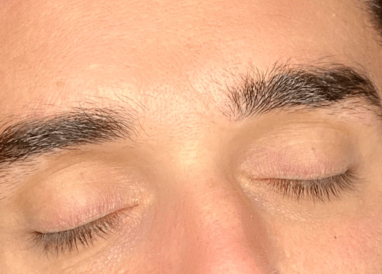 Exemples de réalisations de restructuration des sourcils, exemples de réalisation d'épilation sourcils homme