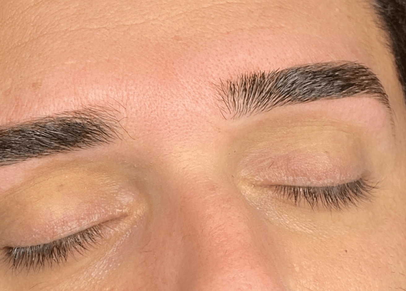 Exemples de réalisations de restructuration des sourcils, exemples de réalisation d'épilation sourcils homme